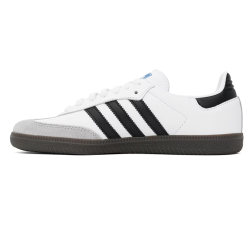 ADIDAS SHOE SAMBA - WHITE BLACK GUM