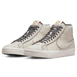 NIKE SB SHOES BLAZER MID - SAIL DARK BEETROOT