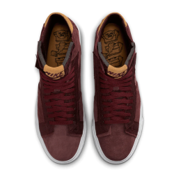 NIKE SB SHOES BLAZER MID - NIGHT MAROON ROSEWOO