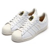 ADIDAS SHOE SUPERSTAR - WHITE WHITE GOLD