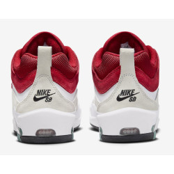 NIKE SB SHOES AIR MAX ISHOD - WHITE VERSITY RED