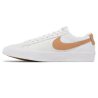 NIKE SB SHOES BLAZER LOW - WHITE COGNAC