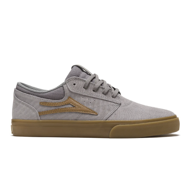 LAKAI SHOES GRIFFIN - GREY GUM CORD