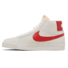 NIKE SB SHOES BLAZER MID - WHITE UNIVERSITY RED