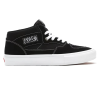 VANS SHOE HALF-CAB - BLACK BLACK WHITE