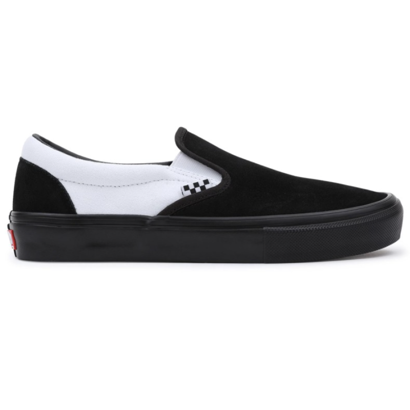 VANS SHOE SLIP ON PRO - BLACK WHITE BLACK