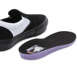 VANS SHOE SLIP ON PRO - BLACK WHITE BLACK