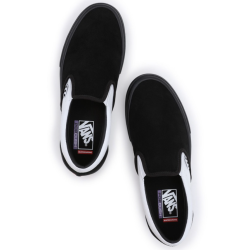 VANS SHOE SLIP ON PRO - BLACK WHITE BLACK