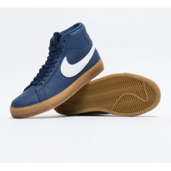 NIKE SB SHOES BLAZER MID - NAVY WHITE GUM