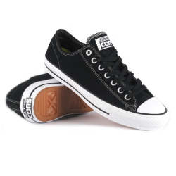 CONVERSE SHOES CTAS PRO OX - BLACK BLACK WHITE