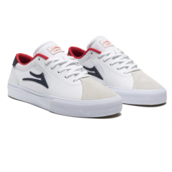 LAKAI SHOES FALCO II - WHITE NAVY