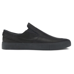 NIKE SB SHOES STEFAN JANOSKI SLIP ON - BLACK BLACK