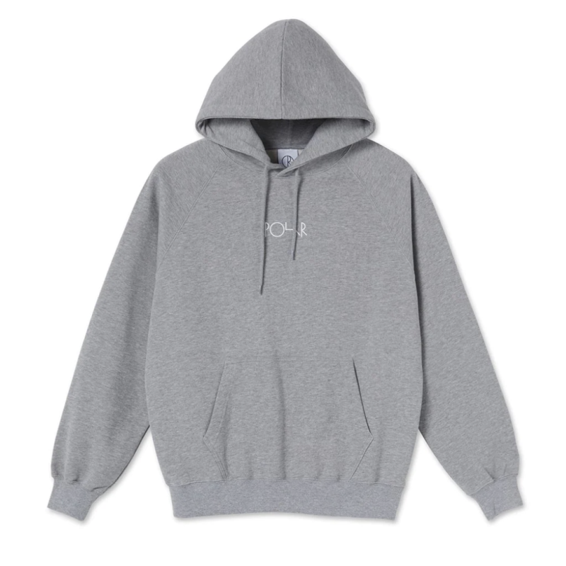 POLAR HOODIE DEFAULT - GREY BLUE