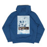 NIKE SB HOODIE FLOWER - INDUSTRIAL BLUE