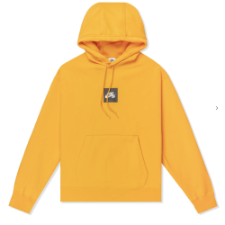 NIKE HOODIE VAN FLEECE - UNIVERSITY GOLD