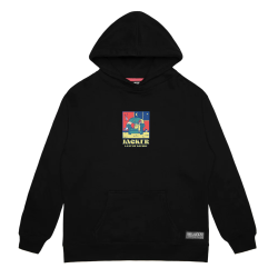 JACKER HOODIE LAZY - BLACK