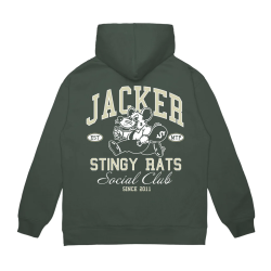 JACKER HOODIE STINGY - GREEN