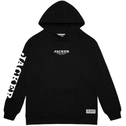 JACKER HOODIE ADDICT - BLACK