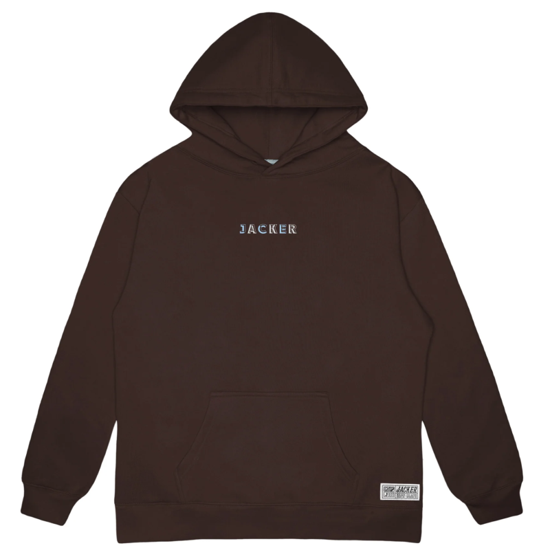 JACKER HOODIE UNDERGROUND - BROWN