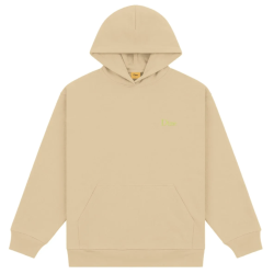 DIME HOODIE SMALL LOGO - SAND