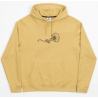 NIKE SB HOODIE FLOWER - SANDED GOLD