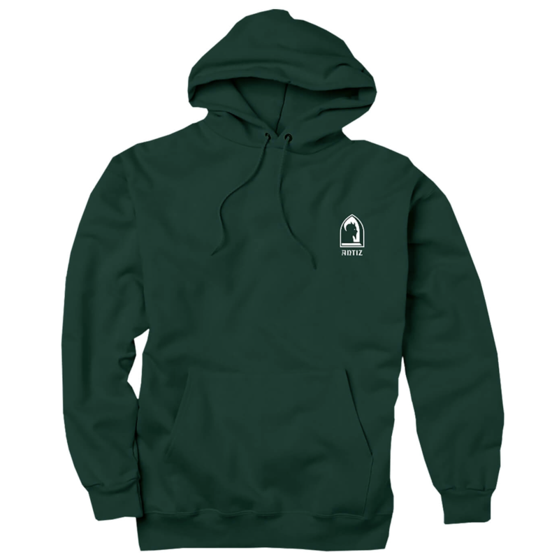 ANTIZ HOODIE FIEND - BOTTLE GREEN