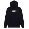 HOCKEY HOODIE ROSES - BLACK