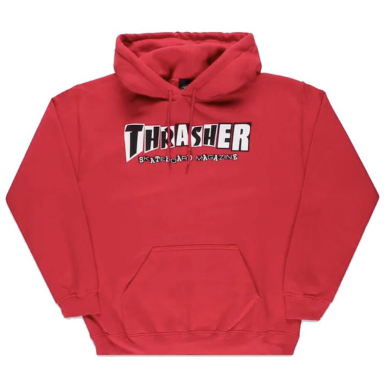 THRASHER HOODIE BAKER - RED