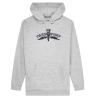 PASSPORT HOODIE EMBROIDED - HEATHER