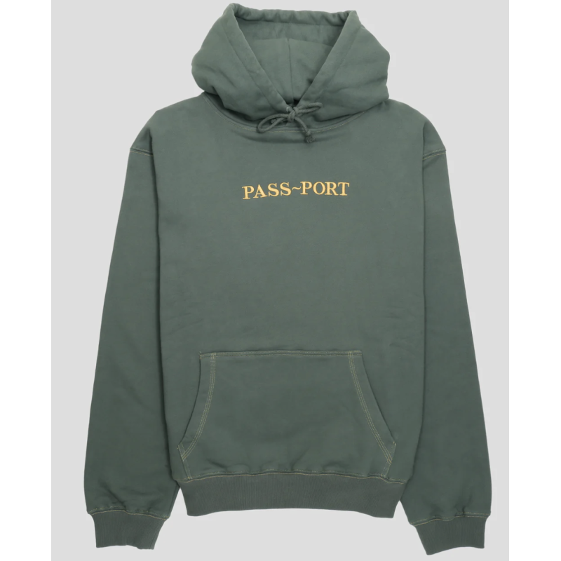 PASSPORT HOODIE ORGA - GREEN