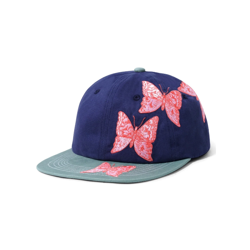 BUTTER GOOD CAP BUTTERFLY - NAVY FOREST