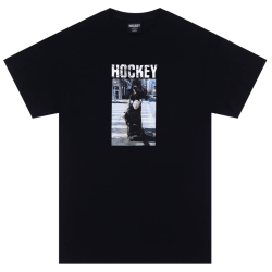 HOCKEY TEE CROSSWALK - BLACK