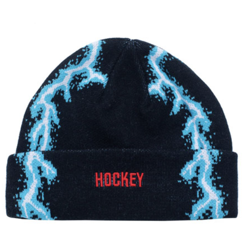 HOCKEY BEANIE LIGHTNING - BLACK