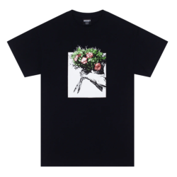 HOCKEY TEE ROSES - BLACK