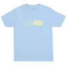 QUASI TEE LOWERCASE - POWDER BLUE