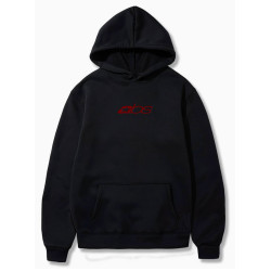 ABS HOODIE STAR - BLACK