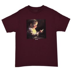 QUASI TEE CHILD CARE - MAROON