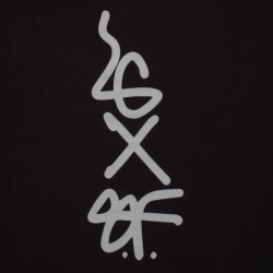 GX1000 TEE ETCH - BLACK