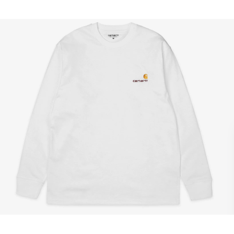 CARHARTT CREW AMERICAN SCRIPT - WHITE
