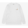 CARHARTT CREW AMERICAN SCRIPT - WHITE