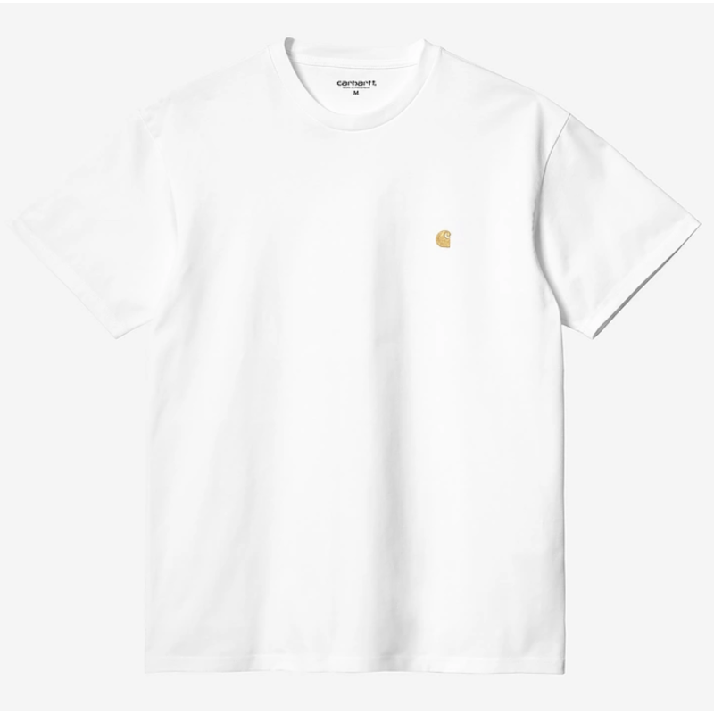 CARHARTT TEE CHASE - WHITE GOLD
