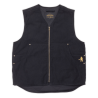 PASSPORT JACKET DIGGERS CLUB VEST - BLACK