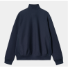 CARHARTT HALFZIP AMERERICAN SCRIPT - AIR FORCE BLUE