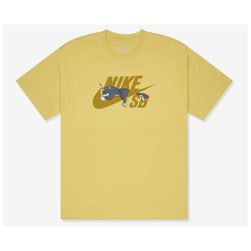 NIKE TEE PANTHER - SATURN GOLD