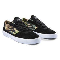 LAKAI SHOES CAMBRIDGE - BLACK CAMO SUEDE