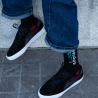 LAKAI SHOES FALCO II - BLABK RED SUEDE