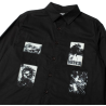 HODDLE SHIRT VISION OF OXFORD - BLACK