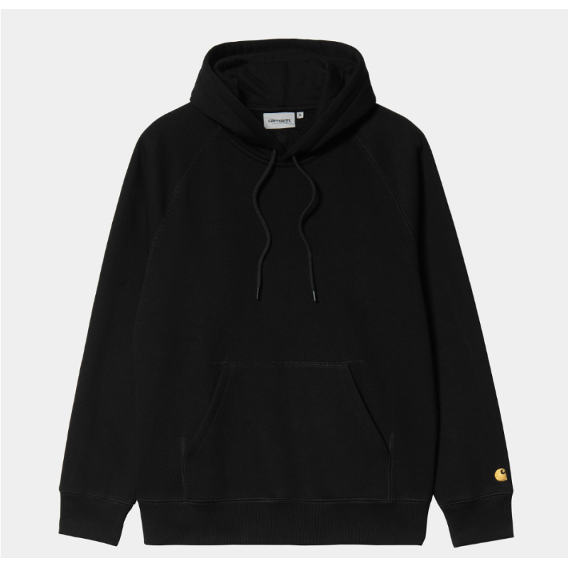 CARHARTT HOODY CHASE - BLACK