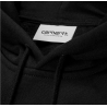 CARHARTT HOODY CHASE - BLACK