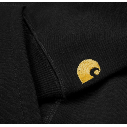 CARHARTT HOODY CHASE - BLACK